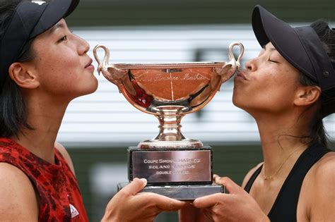 Unseeded Hsieh and Wang win Roland Garros women's doubles after ...