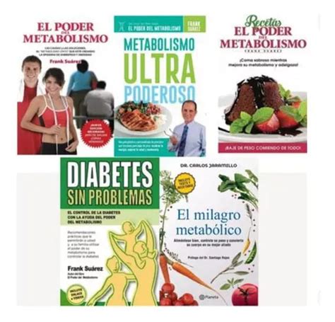 Pack De Libros Del Metabolismo Cuotas Sin Inter S