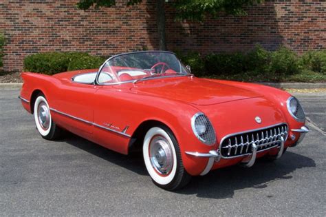 Gypsy Red 1955 Chevrolet Corvette