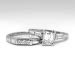 Vintage Estate Retro 1950 S Emerald Cut Baguette Single Cut Diamond