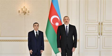 President Ilham Aliyev Received Credentials Of Incoming Ambassador Of