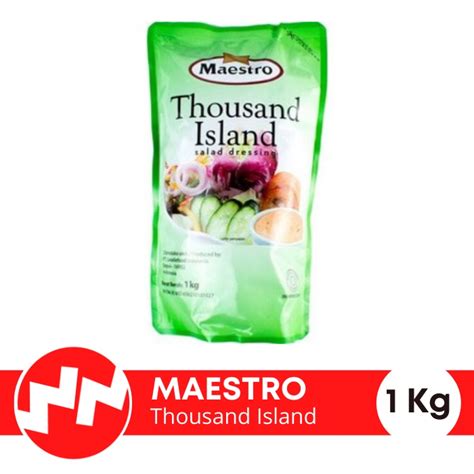 Thousand Island Maestro Salad Dressing 1kg Shopee Philippines