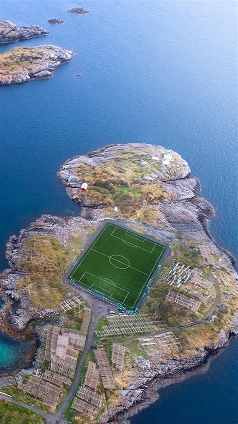 Henningsvær Football Stadium (Norway) - backiee