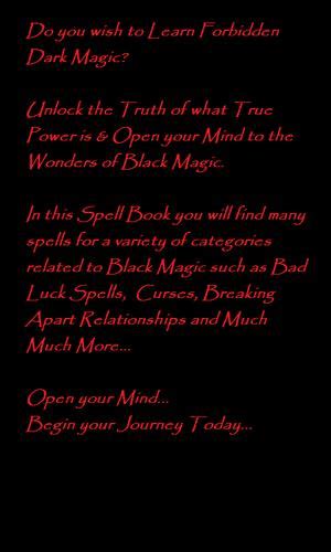 Black & Dark Magic Spells Book para Android - APK Baixar