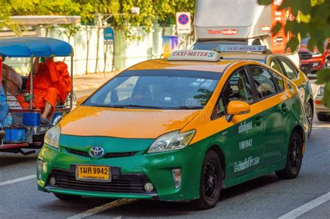 Public Transport In Traffic Jam In Bangkok Thailand Editorial Stock