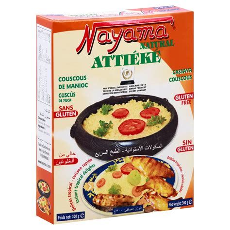 Nayama Natural Attieke Cassava Couscous Shop Flour At H E B