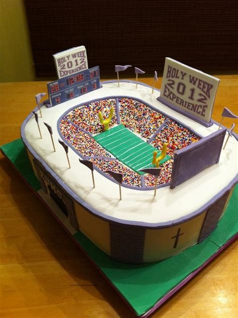 Holy Week Stadium Cake Decorated Cake By Cakesdecor