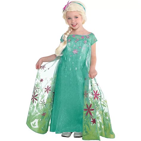 Toddler Girls Elsa Costume Supreme Frozen Fever Party City