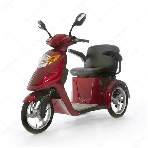 Motorized mobility scooter fot elderly people — Stock Photo © ahavelaar ...