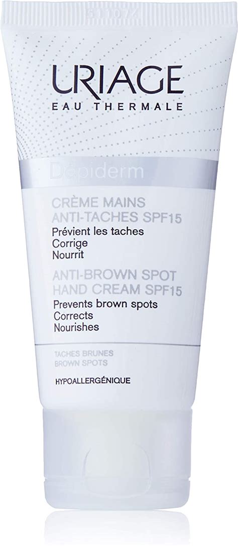 Uriage Depiderm Anti Brown Spot Hand Cream Ml Pack Of Amazon