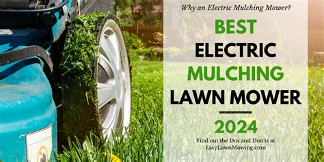 Best Electric Mulching Mower Easylawnmowing