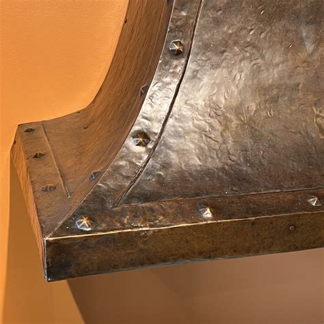 Hammered Copper Fireplace Hood Daltons American Decorative Arts