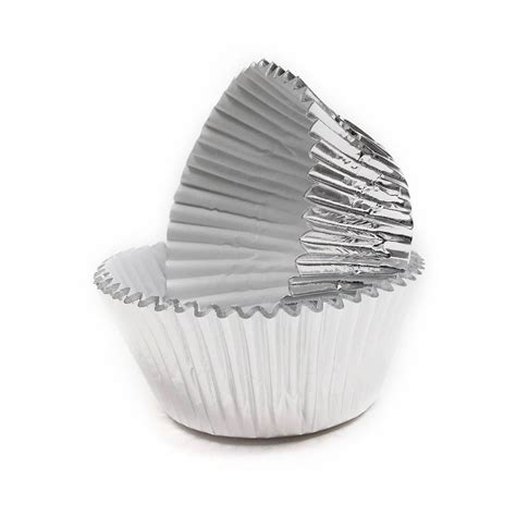 Cupcake Papers Metallic Silver