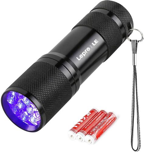 Le Led Ultravioleta Luz Negra Linterna Uv Led Led Nm Detector De