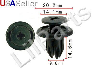 Honda Acura Accord Civic Legend Bumper Push Clip Retainer Fastener