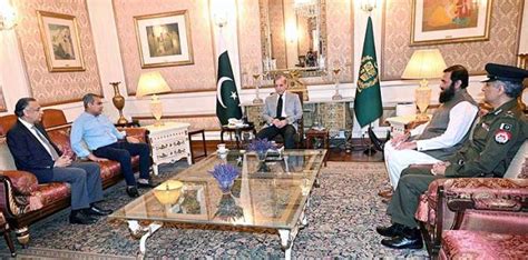 Governor Punjab Muhammad Baligh Ur Rehman Calls On Prime Minister Muhammad Shehbaz Sharif