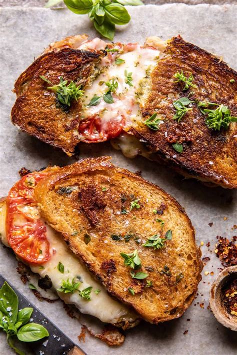 Roasted Garlic Caprese Grilled Cheese Artofit