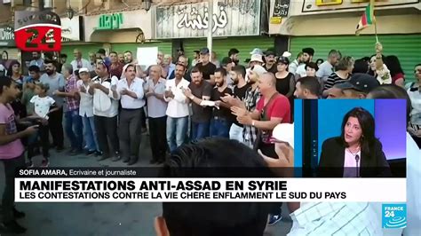 Manifestations En Syrie Cest Une Le Formidable Pour Le Régime De Bachar Al Assad Vidéo