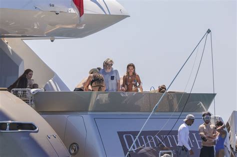 Rita Ora In A Silver Bikini Yacht Trip In Ibiza Celebmafia