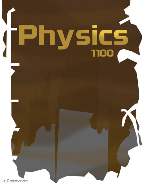 Physics 1100 Cover By Lt Commander On Deviantart