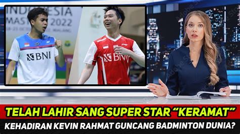 Gemparkan Publik Dijuluki Keramat Kevin Sanjaya Rahmat Hidayat