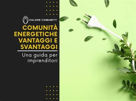 Comunit Energetiche Vantaggi E Svantaggi Guida Per Imprenditori