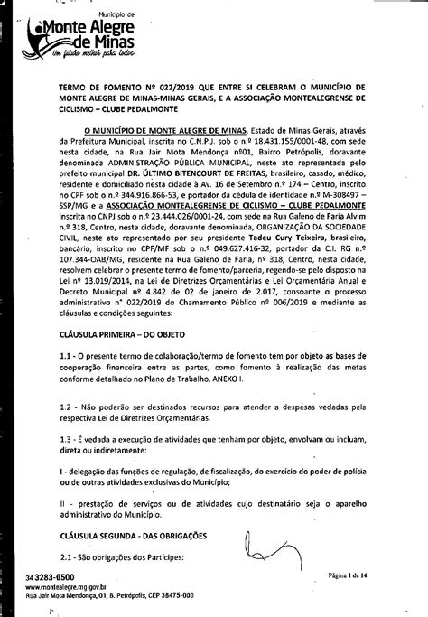 Termo De Fomento 005 2020 Pdf PDF Host