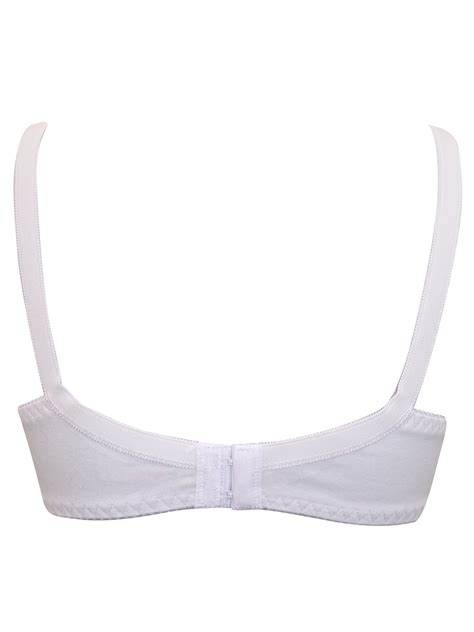 Carroll Reed Carroll Reed White Non Padded And Non Wired Full Cup Bra