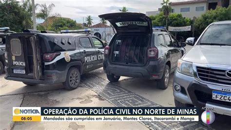 PC cumpre mandados de prisão e de busca e apreensão durante operação de