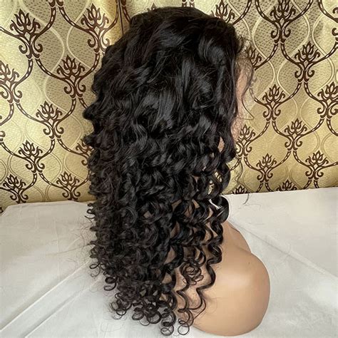 Hd Lacenatural Loose Wave Human Hair Full Lace Wigs Density