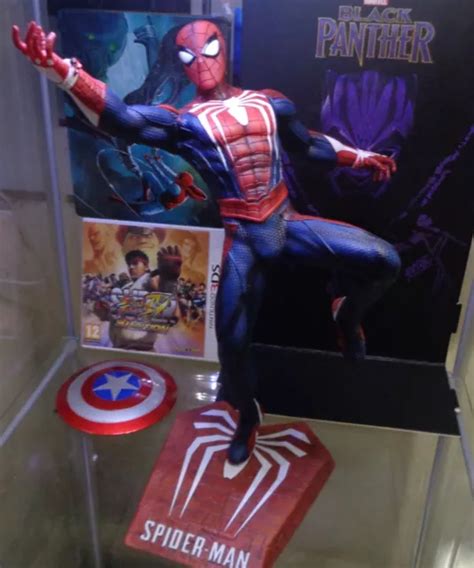 Spiderman Scale Statue Not Hot Toys Marvel Avengers Picclick Uk