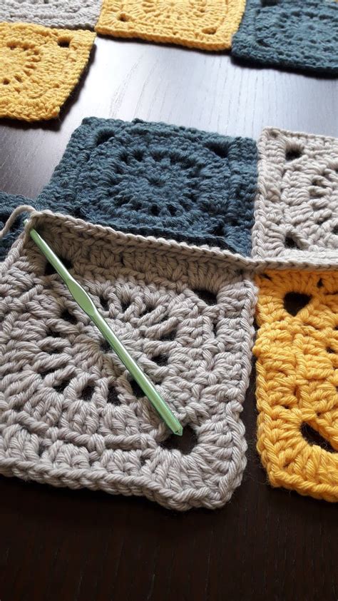 Tuto Couverture Au Crochet En Granny Square Couverture Au Crochet