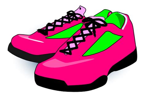 Tennis Shoe Clip Art - ClipArt Best