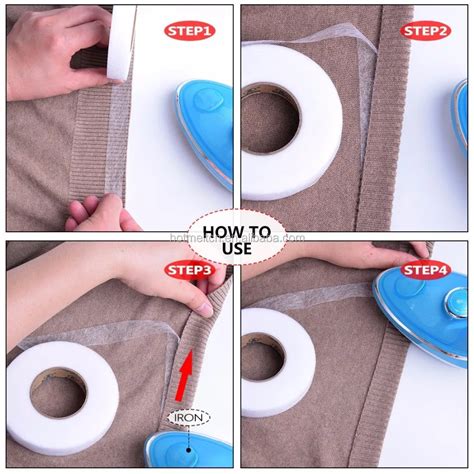 Polyamide Double Sided Glue Hot Melt Adhesive Net Tape For Seams And