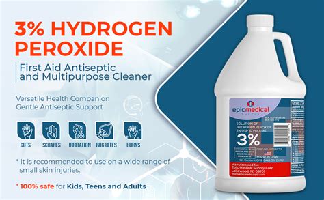 Mua 3 Hydrogen Peroxide First Aid Antiseptic And Multipurpose Cleaner