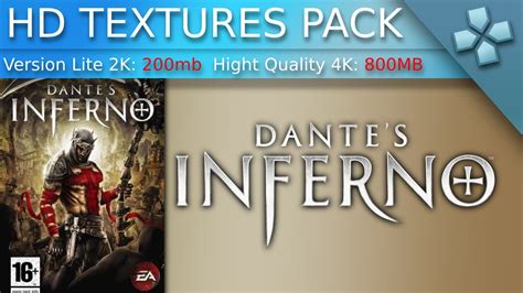 Dante S Inferno HD Texture Pack PPSSPP PSP Dantesinferno