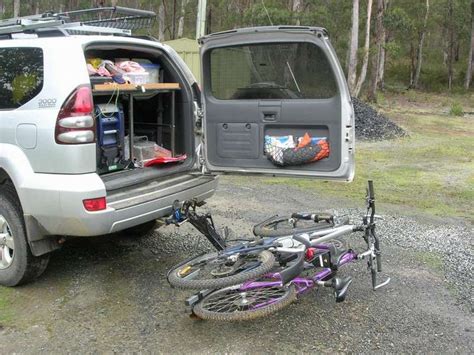 Isi Advanced Bicycle Carrier And Bike Rack Systems Toyota Prado And Tvan Off Road Bike Carrier