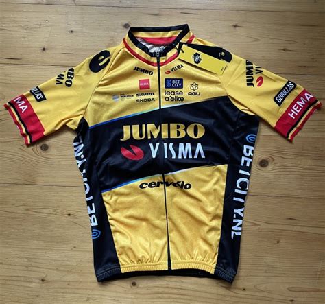 Team Jumbo Visma Cyclisme Wout Van Aert 2023 Maillot De