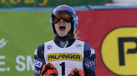 Mikaela Shiffrin Pobi A Rekord Lindsey Vonn W Alpejskim P Sport