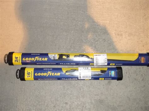 Щетки стеклоочистителя Goodyear "Frameless" — Ford Kuga (1G), 2,5 л ...