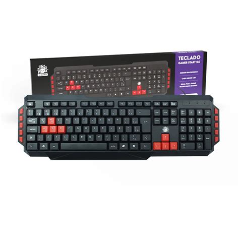 Teclado Gamer Start 2 0 Qwerty Portugu S Cabo 1 5m 5 Gamer