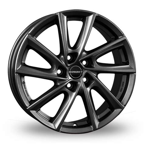 Borbet V Anthracite Alloy Wheels Wheelbase