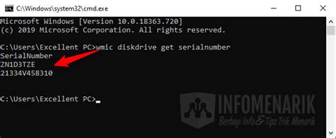 Cara Menemukan Serial Number Hardisk Laptop Di Windows 10 Info Menarik