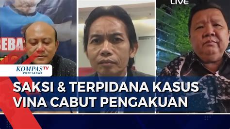 Saksi And Terpidana Cabut Pengakuan Bisakah Cepat Ungkap Kasus Vina Youtube