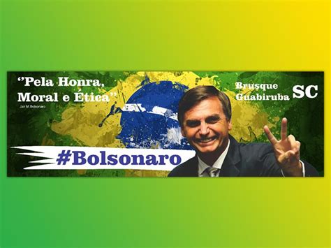 Seguidores De Bolsonaro V O Inaugurar Outdoor Em Brusque