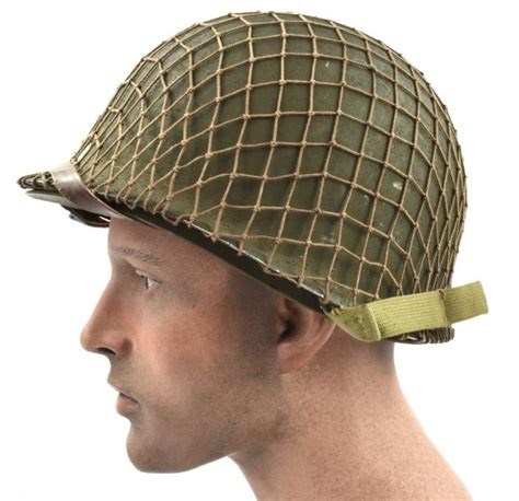 Imcs Militaria Us Ww2 Fixedbail M1 Helmet