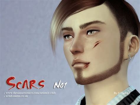 My Sims Blog Scars By S Club