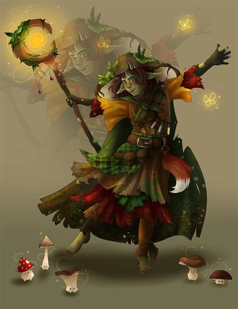 Goblin Druid with mushrooms : r/DungeonsAndDragons