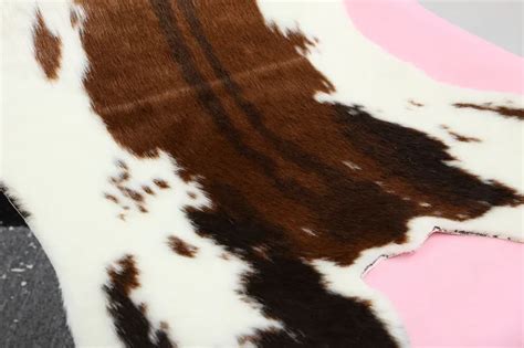 Enipate ковер с принтом зебры/коровы, козы, бархат, искусственная кожа ...