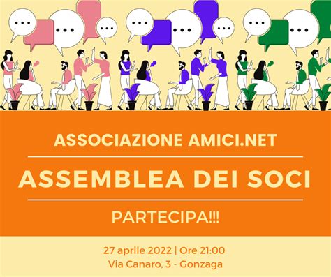 Assemblea Dei Soci Associazione Amici Net